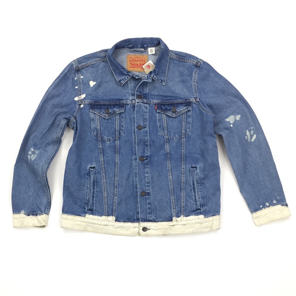 Levi’s Men’s Unique Deisgn Denim Jean Jacket Size L